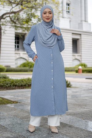 Medi Dress Letitia Laluna X MCC - Airforce Blue