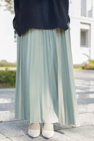 Skirt Pleated Lilie Laluna X MCC - Pistachio
