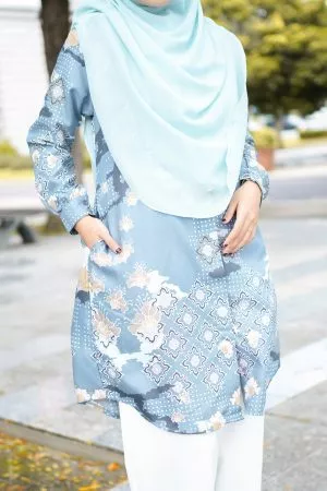 Tunic Sophia - Deep Aquamarine