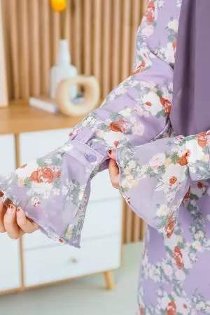 Dress Ruffle Izara - Rosy Lilac