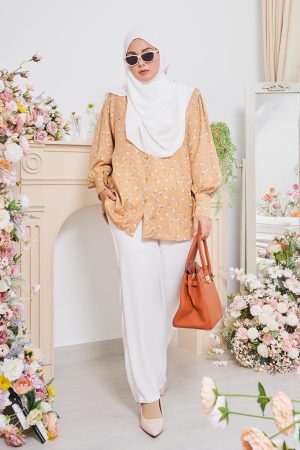 Blouse Leena Laluna X MCC - Honey Mustard