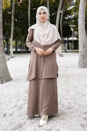 Suit Lora Laluna X MCC - Mocha Brown