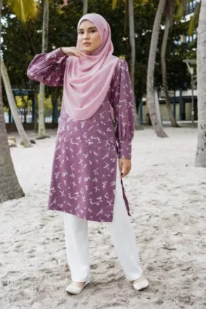 Tunic Erisa - Purple Grape