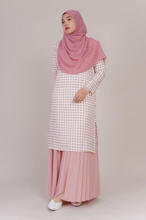 Medi Dress Edora - Lemonade Pink