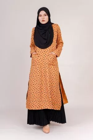 Medi Dress Eileen - Pumpkin Amber