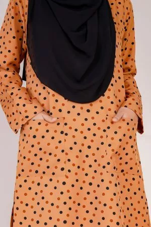 Medi Dress Eileen - Pumpkin Amber