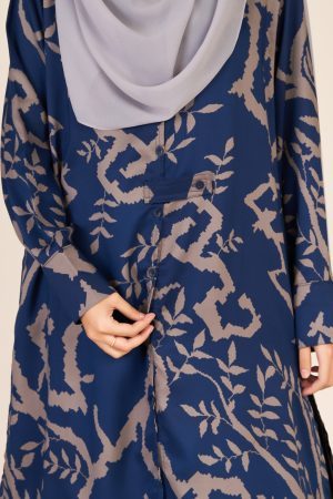 Medi Dress Elena - Navy Ivory