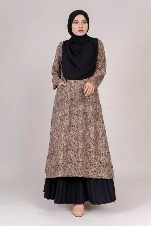 Medi Dress Eranic - Peanut Brown