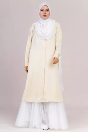 Tunic Luhfa Laluna X MCC - Cream White