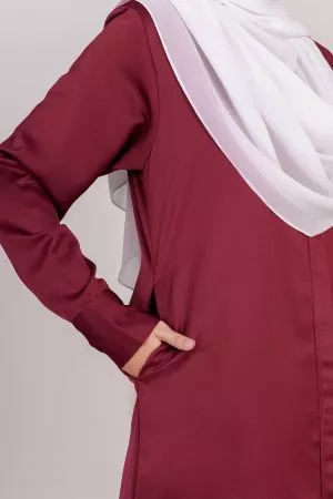 Tunic Luhfa Laluna X MCC - Maroon