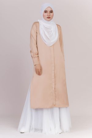 Tunic Luhfa Laluna X MCC - Tortilla Brown