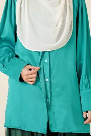 Blouse Lerina Laluna X MCC - Cactus Green