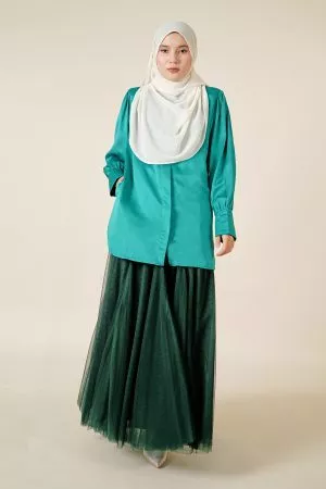 Blouse Lerina Laluna X MCC - Cactus Green