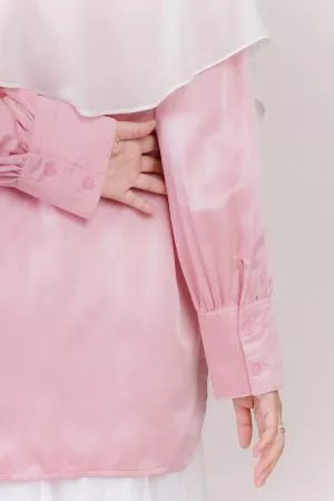 Blouse Lerina Laluna X MCC - Candy Pink