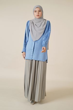 Blouse Lerina Laluna X MCC - Carolina Blue