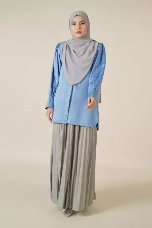 Blouse Lerina Laluna X MCC - Carolina Blue