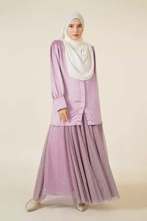 Blouse Lerina Laluna X MCC - Lavendar Purple