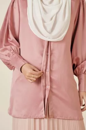 Blouse Lerina Laluna X MCC - Rose Gold