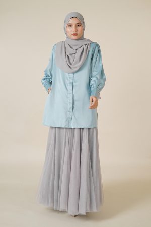 Blouse Lerina Laluna X MCC - Seafoam Blue