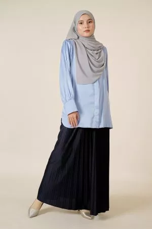 Blouse Lerina Laluna X MCC - Sky Blue