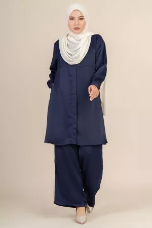 Suit Larna Laluna X MCC - Navy Blue