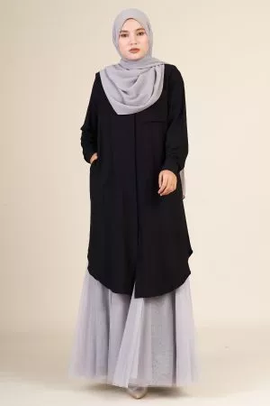 Tunic Elrina - Matte Black