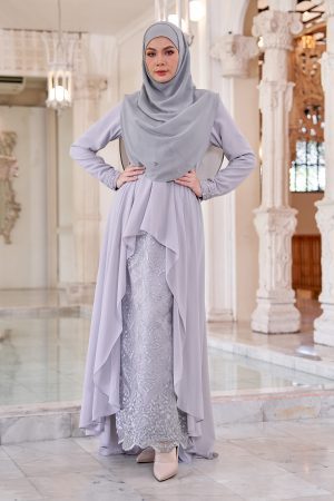 Dress Lace Nara 2.0 - Copper Grey