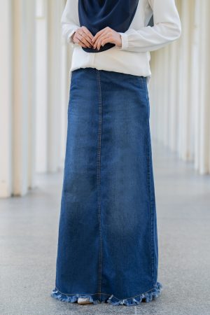 Skirt Jeans Herina Denim Flare - Bio Wash