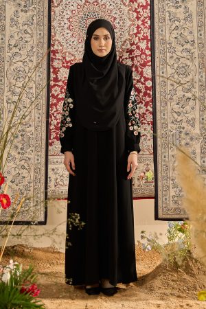 Abaya Embroidery Arrayan – Blooms