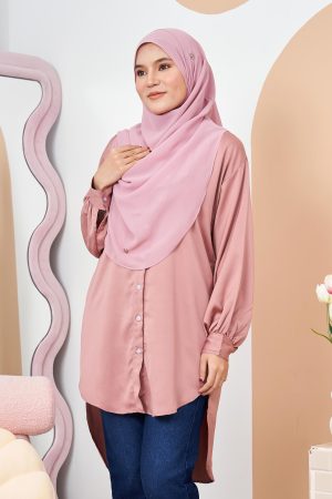 Blouse Lennie Laluna X MCC - Salmon Pink