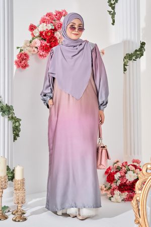 Dress Ombre Nedia - Periwinkle Ombre