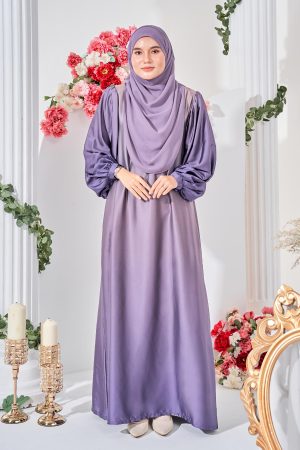 Dress Ombre Nedia - Violet Ombre