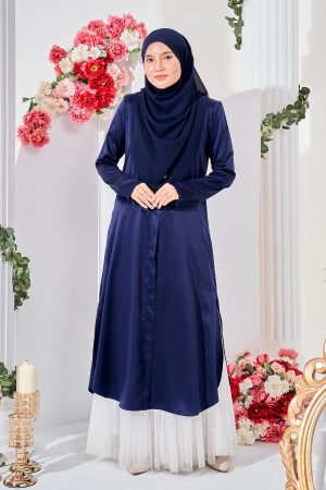 Medi Dress Leiseka - Navy Blue