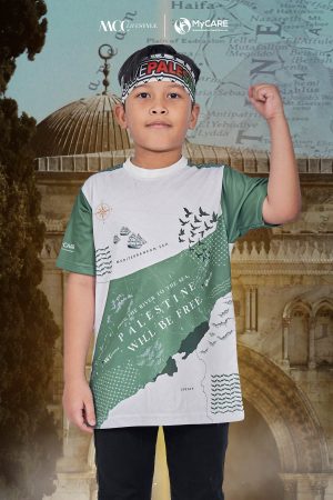 [PRE-ORDER] Jersey Kids Short Sleeve MCC Lifestyle X MyCare - Palestine Land Green