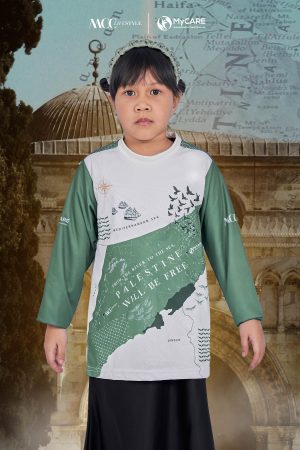 [PRE-ORDER] Jersey Kids Long Sleeve MCC Lifestyle X MyCare - Palestine Land Green