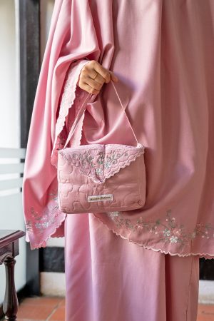 Telekung Travel Safira Noureen x MCC Lifestyle - Sweety Pink