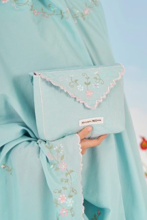 Telekung Travel Safira Noureen x MCC Lifestyle - Teal Green