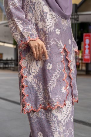 Baju Kurung Sulam Batik Alora - Dewberry
