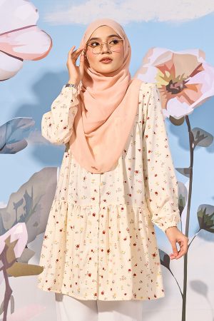 Blouse Luna Laluna X MCC - Creamy Vanilla