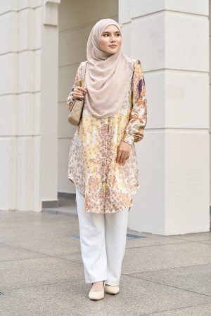 [PRE-ORDER] Blouse Nazuha – Mimosa Khaki