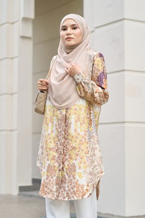 Blouse Nazuha – Mimosa Khaki