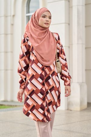 Blouse Nazuha – Weave Copper