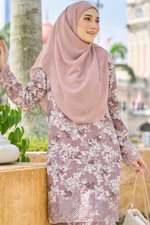 Baju Kurung Sulam Aylin – Salvia Opium