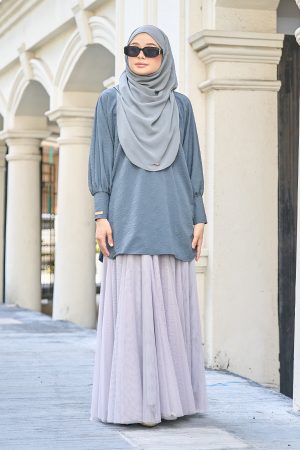 Blouse Laelia Lux - Dark Grey