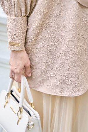 Blouse Laelia Lux - Nude Latte