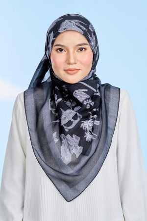 Valily Tudung Bawal Cotton Voile Jiwa Merdeka - Perkasa