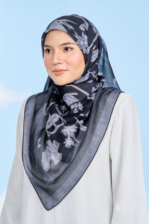 Valily Tudung Bawal Cotton Voile Jiwa Merdeka - Perkasa