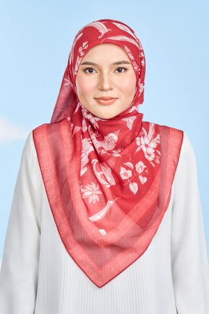 Valily Tudung Bawal Cotton Voile Jiwa Merdeka - Pertiwi