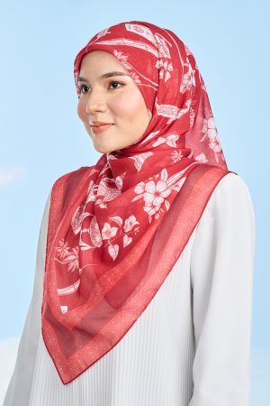 Valily Tudung Bawal Cotton Voile Jiwa Merdeka - Pertiwi