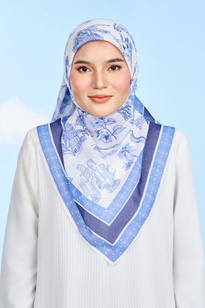 Valily Tudung Bawal Cotton Voile Jiwa Merdeka - Warisan